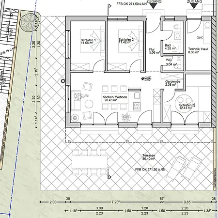 شقة Weitblick Im Dahner Felsenland