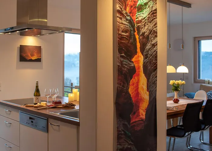 Weitblick Im Dahner Felsenland Apartamento *